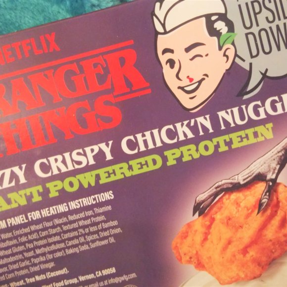 Stranger Things 4 chicken nugget empty box Rare plant based demogorgon collect ! - Picture 5 of 6